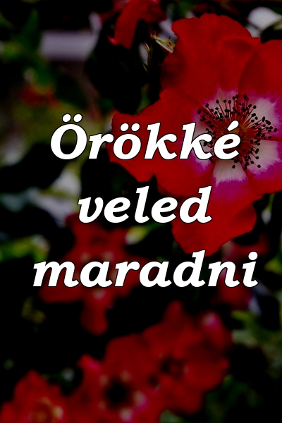 Örökké veled maradni